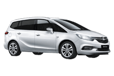 Van Hire Shipley - Vauxhall Zafira 7-Seater - Minibus hire Shipley